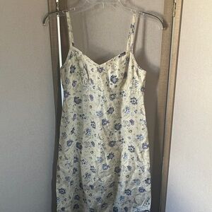 FINAL MARKDOWN GAP Floral Linen sun Dress 1